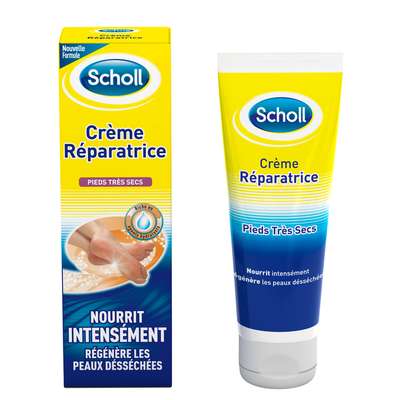 Crème réparatrice pour les pieds, Scholl (75 ml)