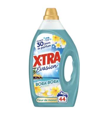 Lessive xtra Evasion Bora Bora, Super Croix (1,98 L, 44 lavages)