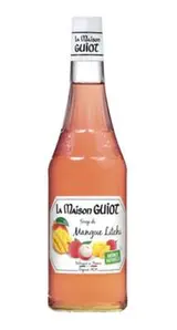 Sirop mangue litchi, La Maison Guiot   (70 cl)