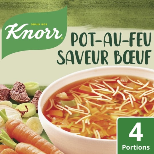 Soupe Déshydratée Boeuf Vermicelles Carottes KNORR