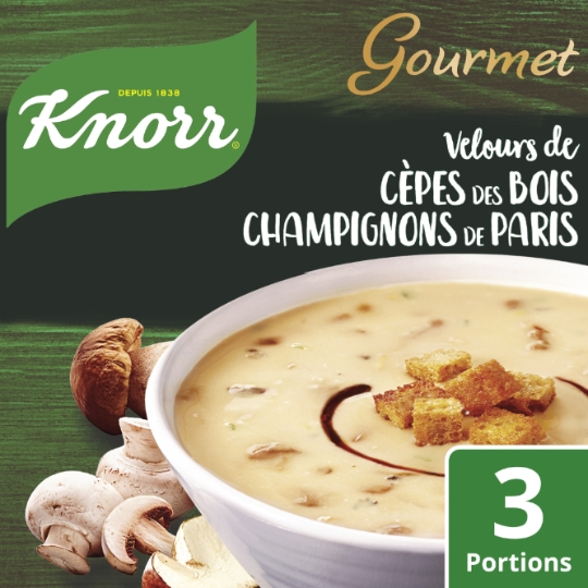 Soupe Déshydratée Velours de Cèpes KNORR