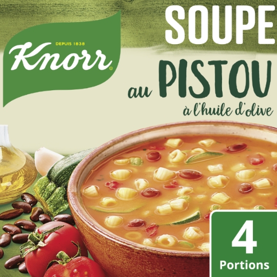 Soupe Déshydratée Pistou à l'Huile d'Olive KNORR
