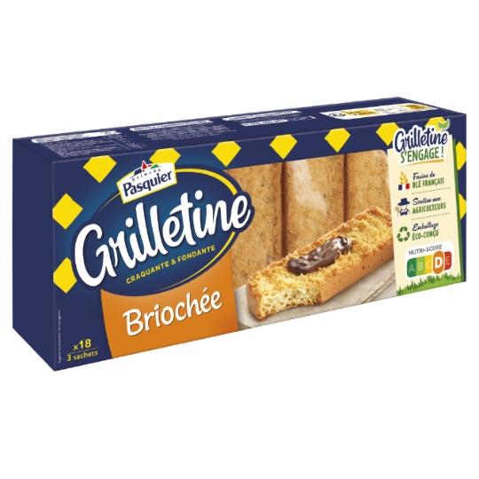Pains Grillés Grilletines Briochées PASQUIER