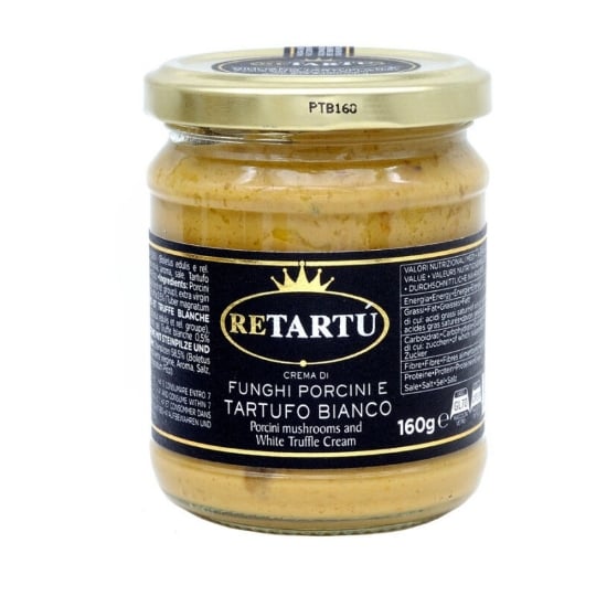 Crème À Base De Cèpes Et Truffe Blanche 160 Gr GIULIANO TARTUFI