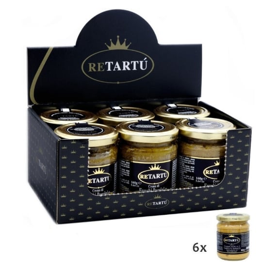 Crème À Base De Cèpes Et Truffe Blanche 160 Gr X 6 GIULIANO TARTUFI