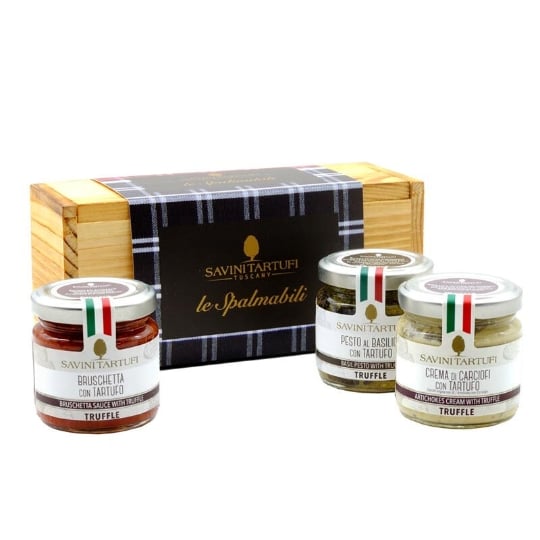 Le Spalmabili Coffret Cadeau Crèmes À La Truffe 90 Gr X 3 SAVINI TARTUFI