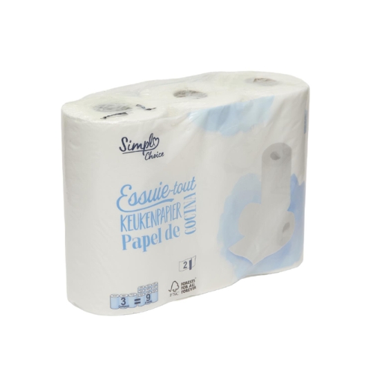 Essuie-tout compact et FSC CARREFOUR