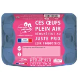 C'EST QUI LE PATRON ?! Oeufs de poules élevées en plein air