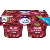 LE PETIT BASQUE Yaourt brassé au lait de brebis aromatisé cerise
