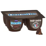 DANETTE Crème dessert chocolat noir extra