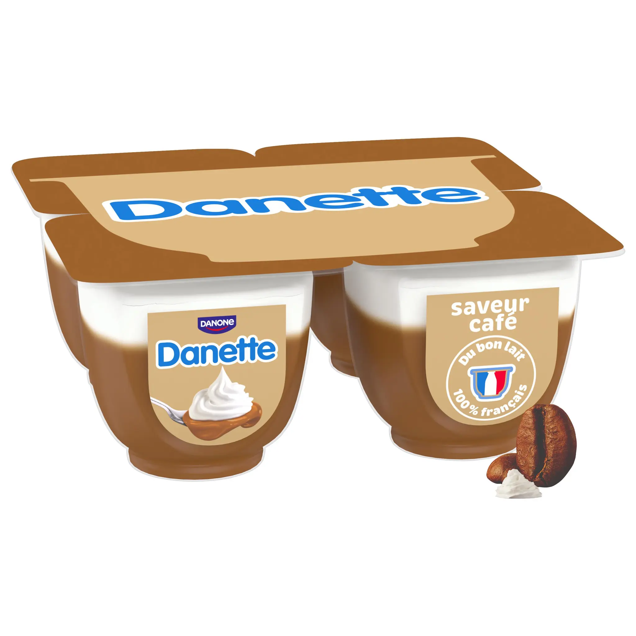 DANETTE Crème dessert café