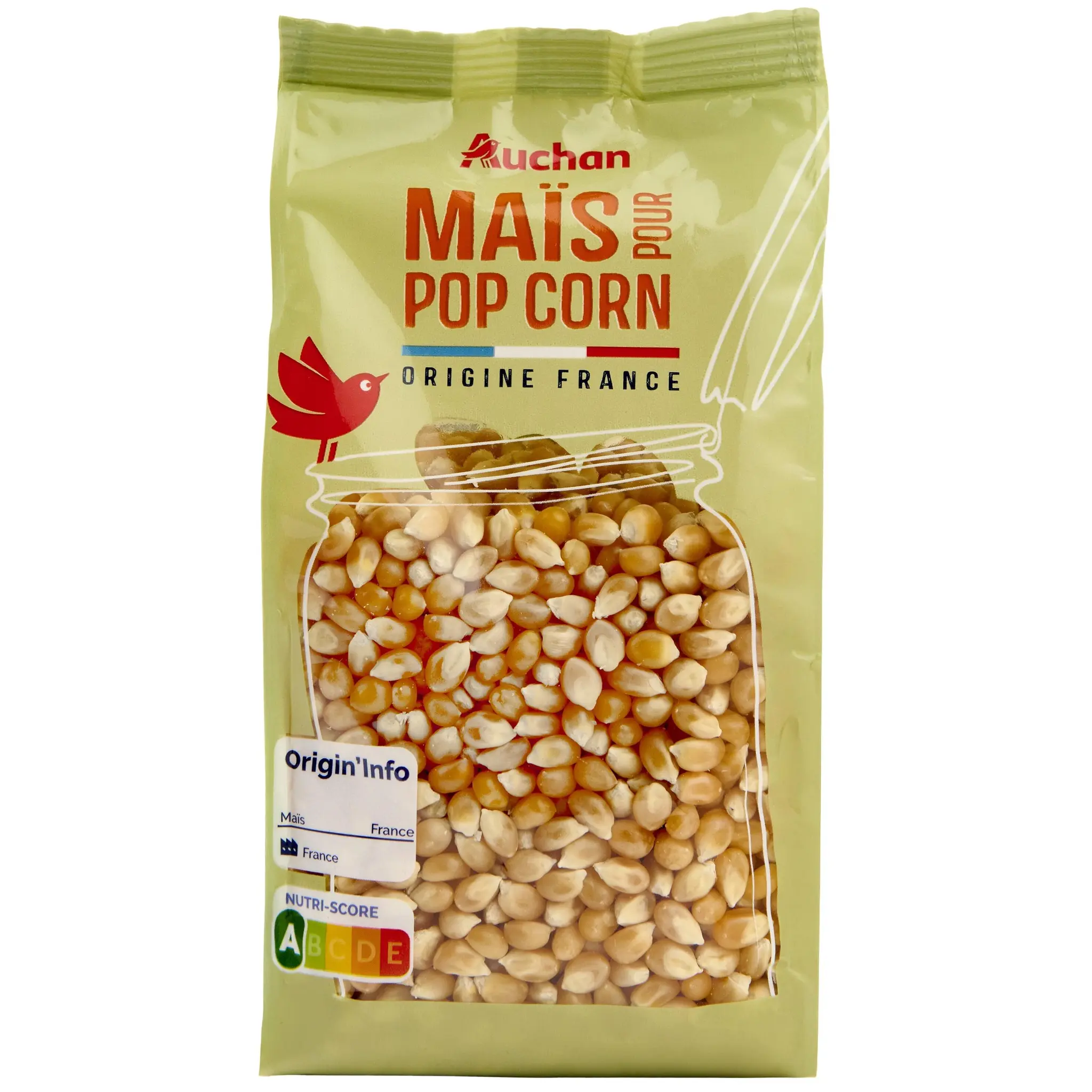 AUCHAN Maïs pour pop corn