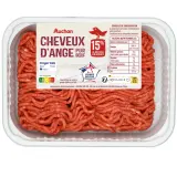 AUCHAN Cheveux d'ange pur bœuf 15%MG
