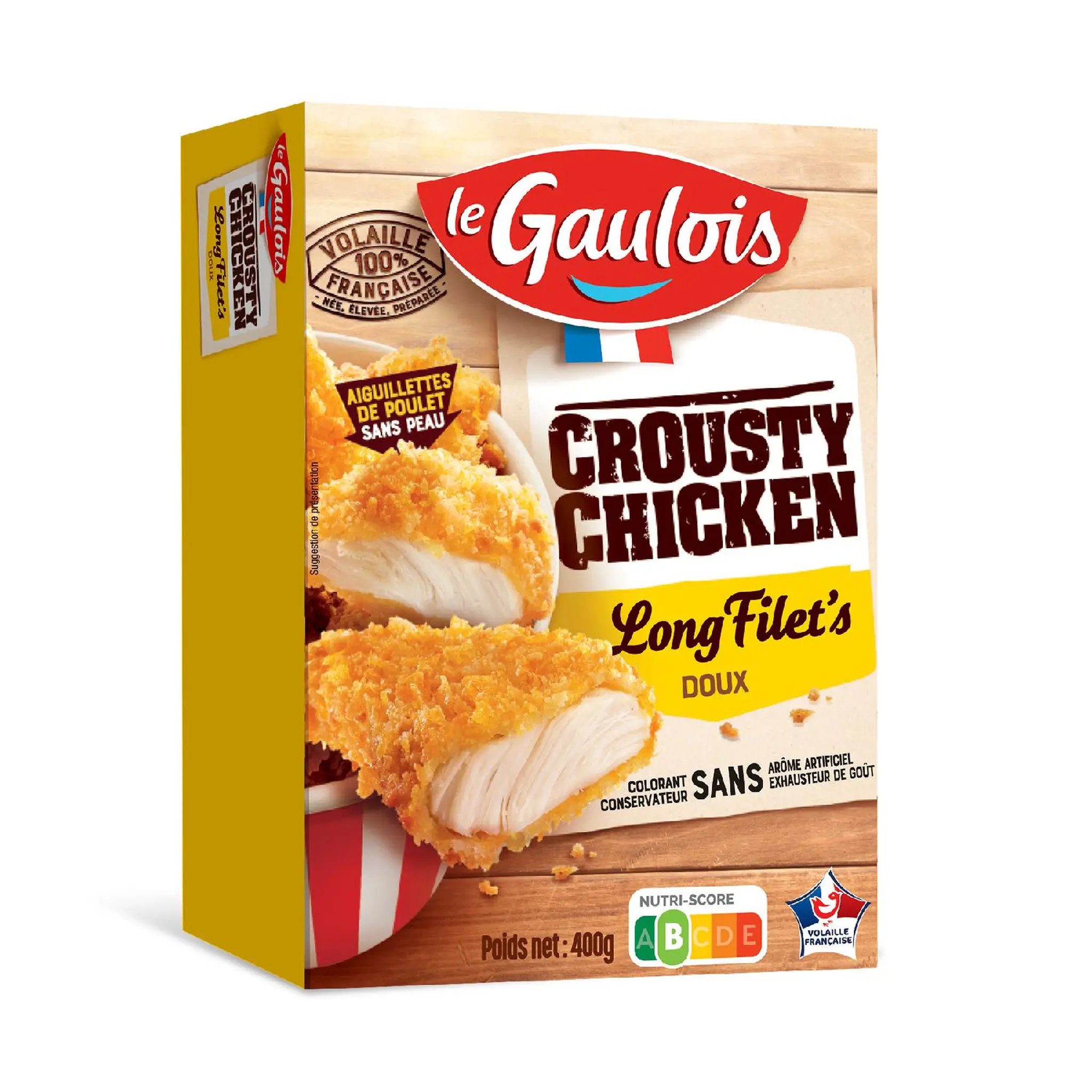 LE GAULOIS Crousty chicken long filet's