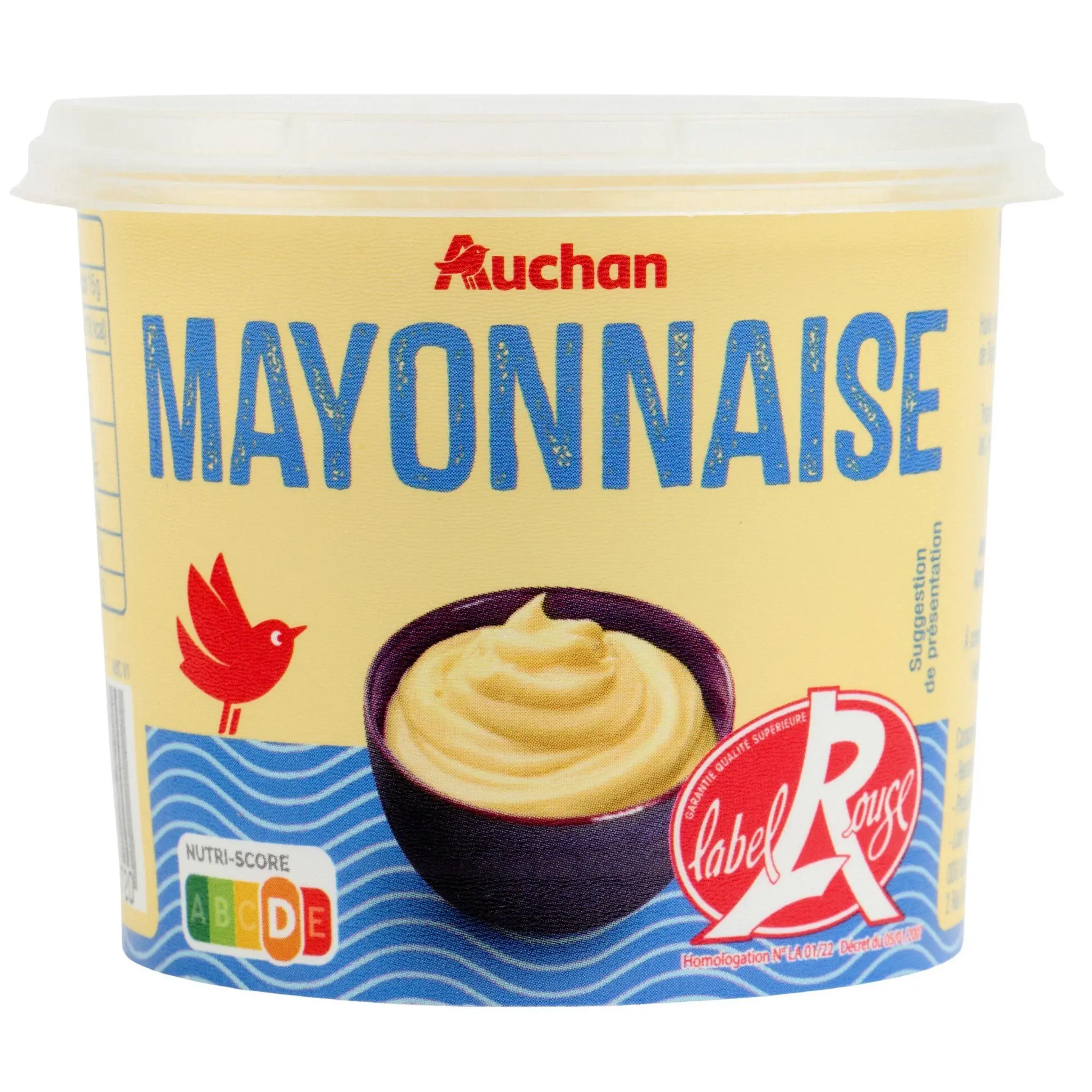AUCHAN Mayonnaise label Rouge