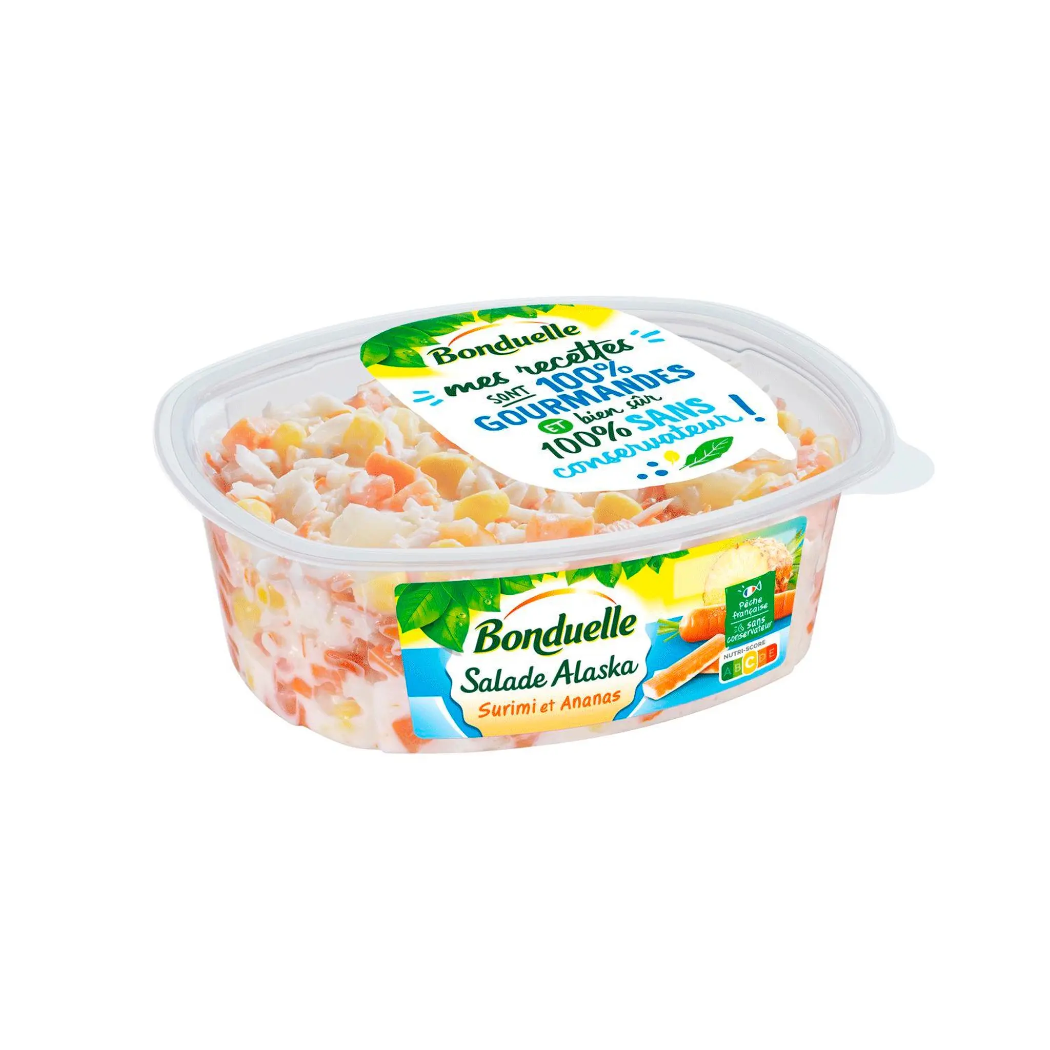 BONDUELLE Salade Alaska surimi à l'ananas