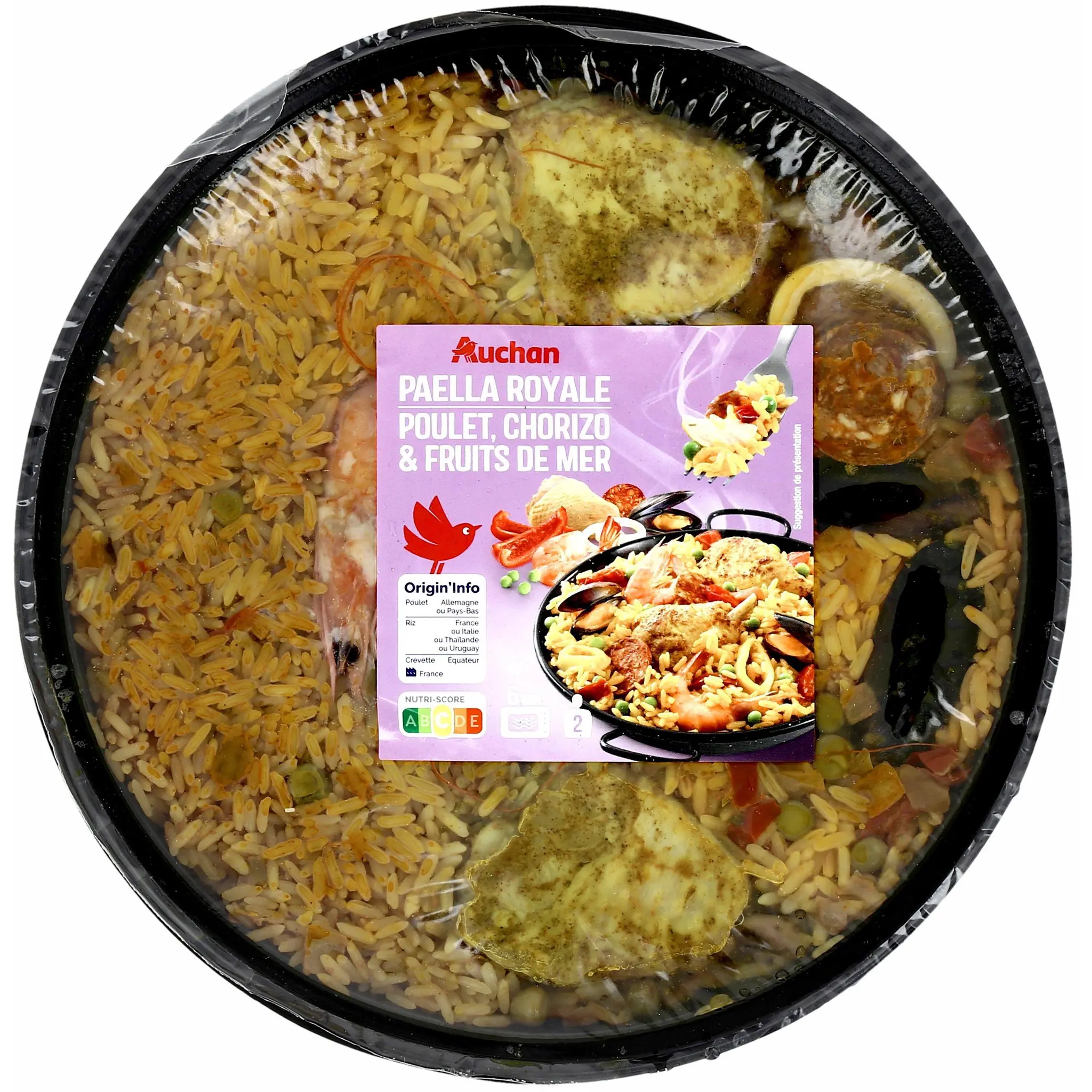 AUCHAN Paëlla royale familiale
