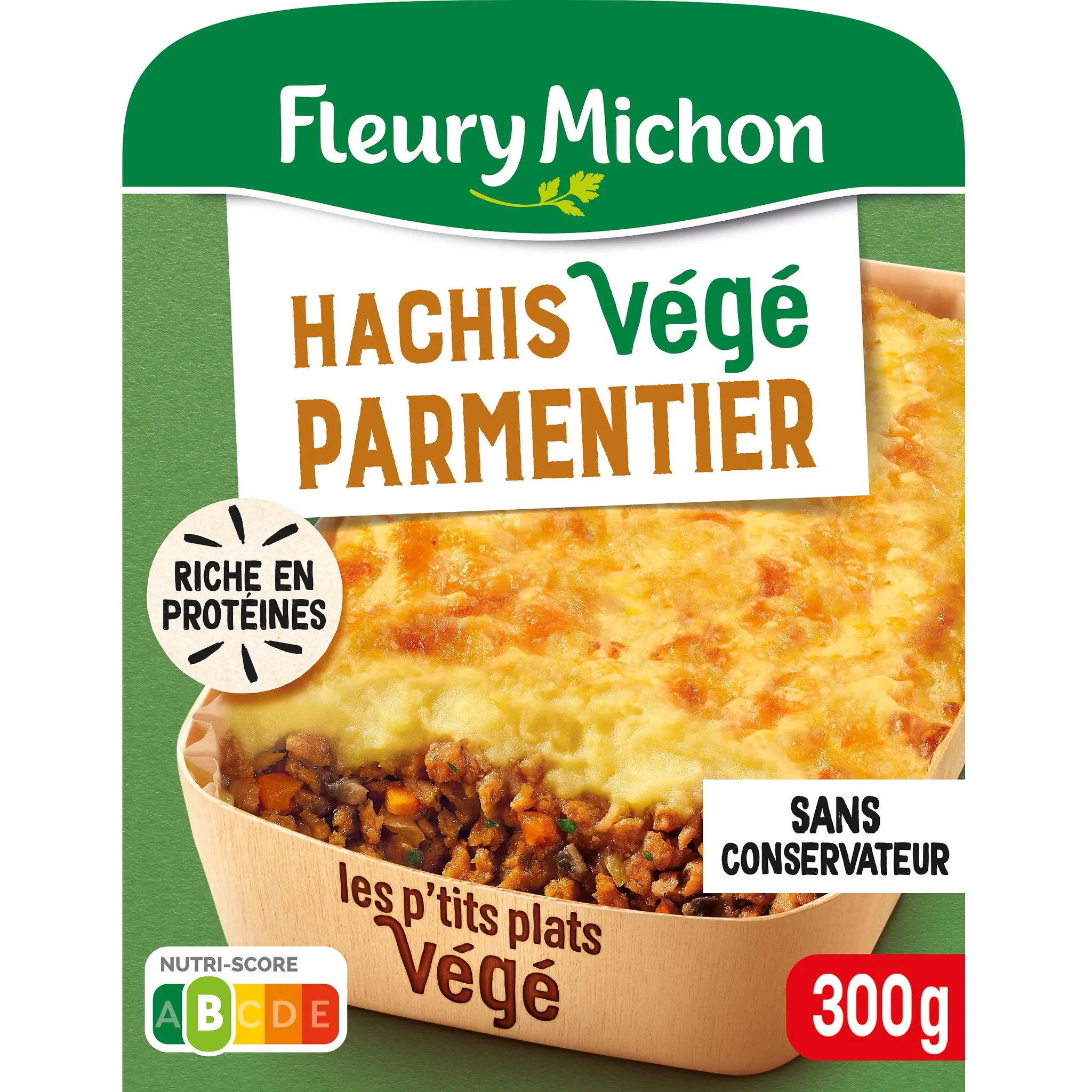 FLEURY MICHON Hachis VEGE parmentier pommes de terre champignons