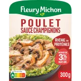 FLEURY MICHON Poulet rôti écrasé de pommes de terre brocolis sauce champignons