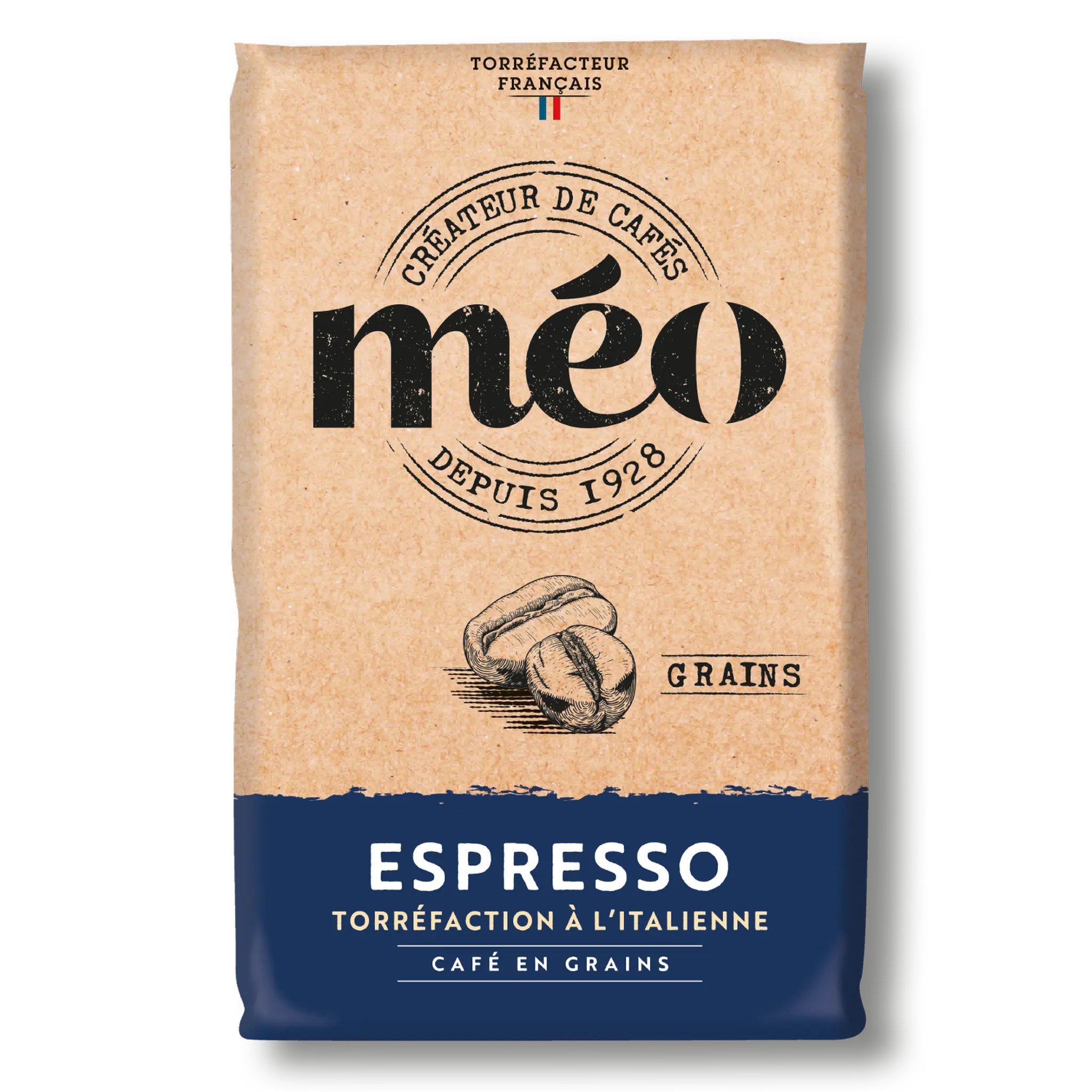 MEO Café en grains espresso torréfaction à l'italienne