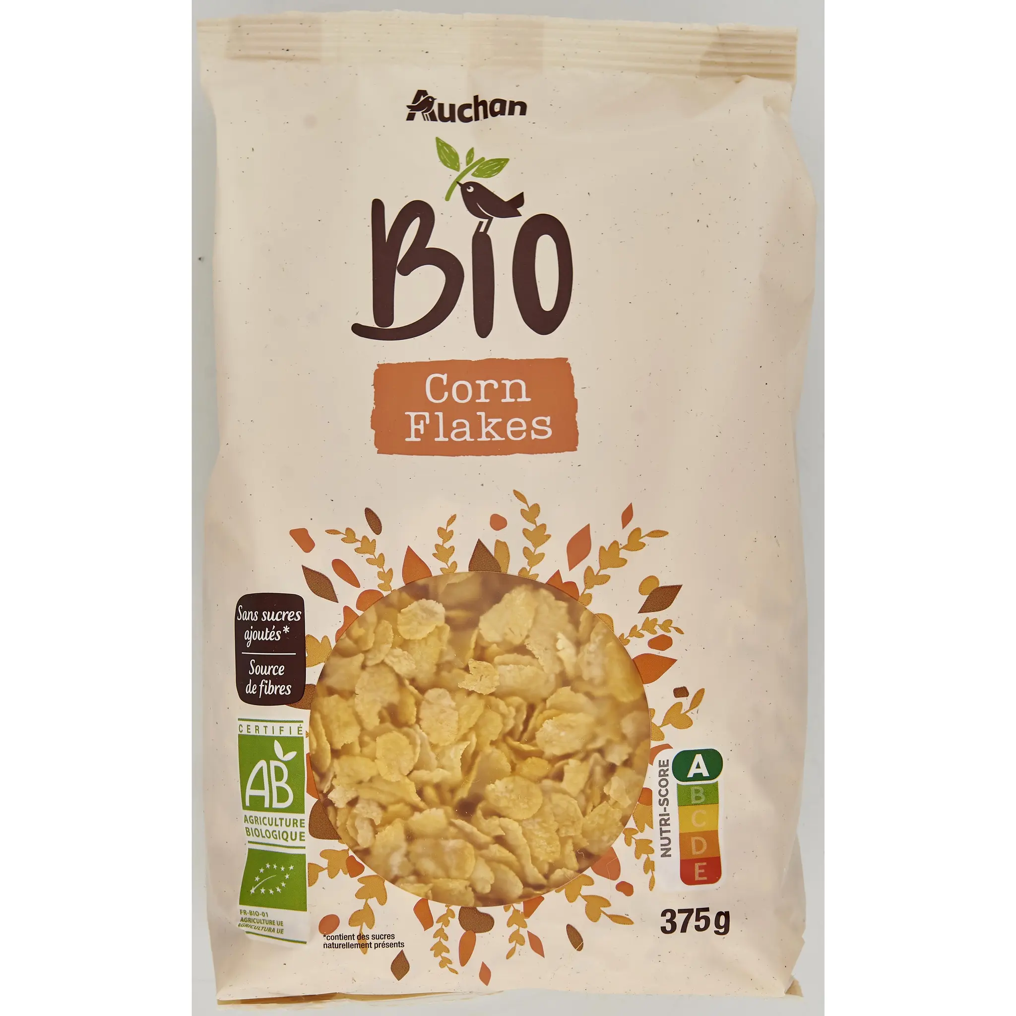 AUCHAN BIO Corn flakes
