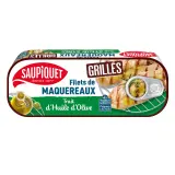 SAUPIQUET Filets de maquereaux grillés trait d'huile d'olive
