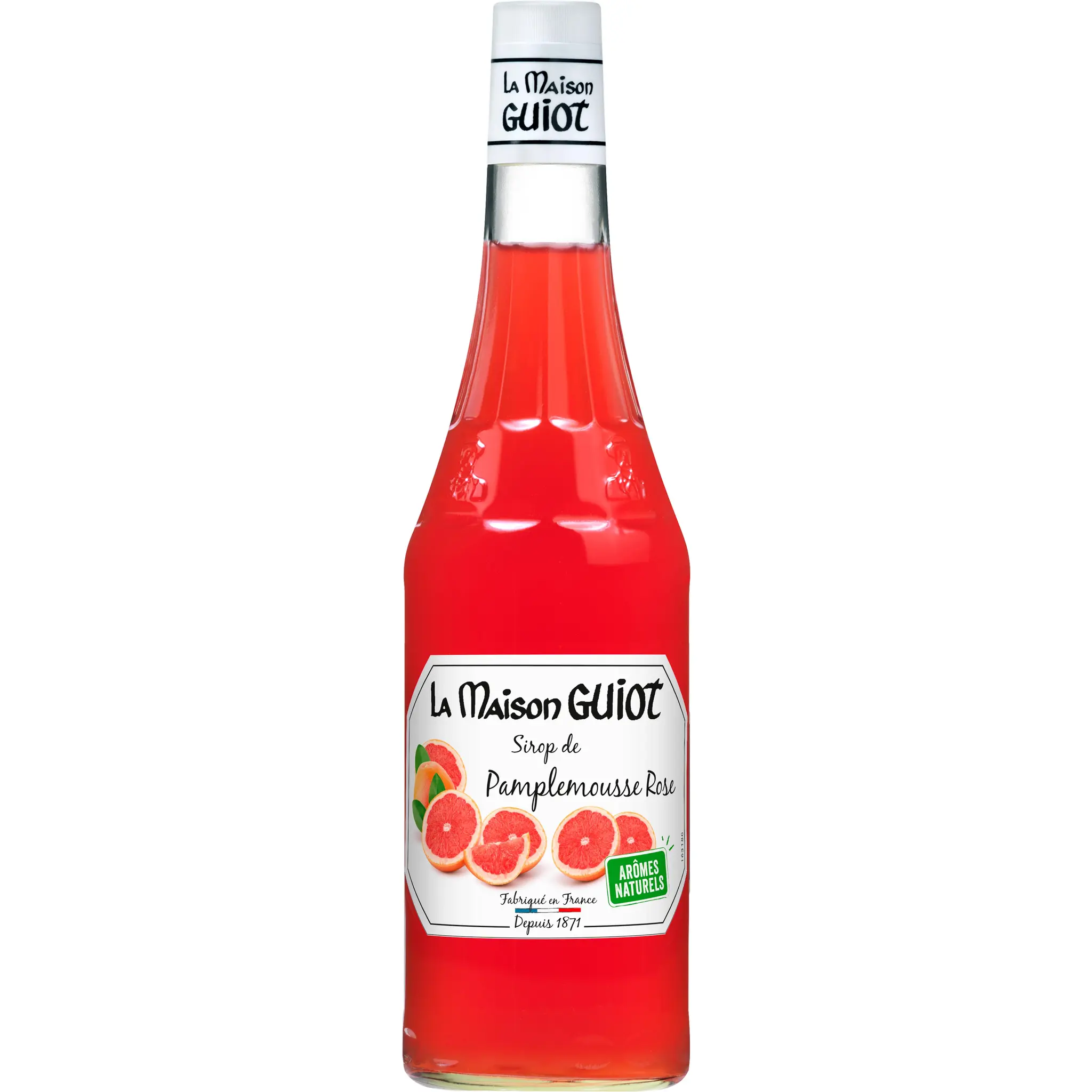 LA MAISON GUIOT Sirop de pamplemousse rose