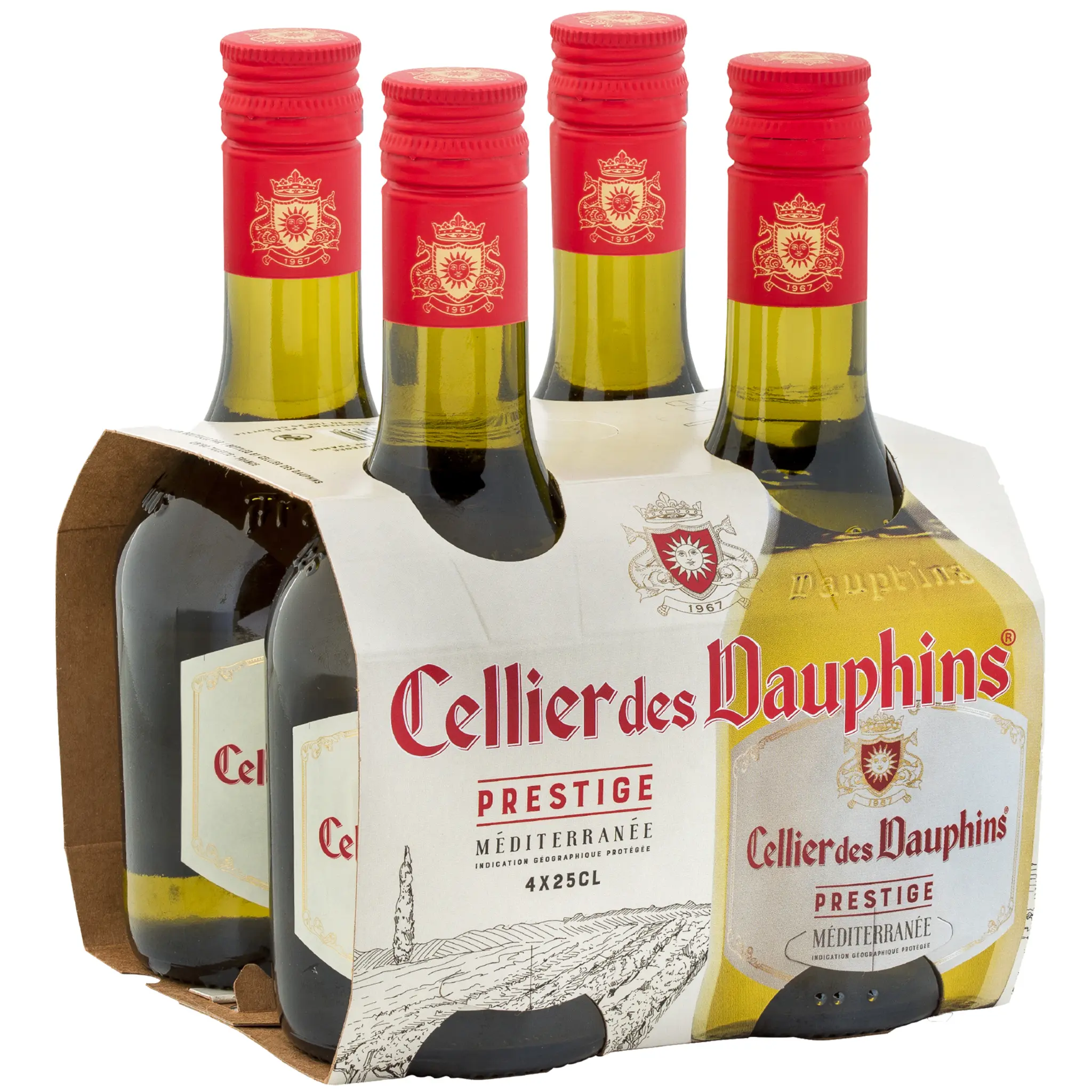 IGP Méditerranée Cellier des Dauphins Prestige blanc
