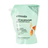 COSMIA Recharge lait de douche hydratant amande douce et lait d'avoine