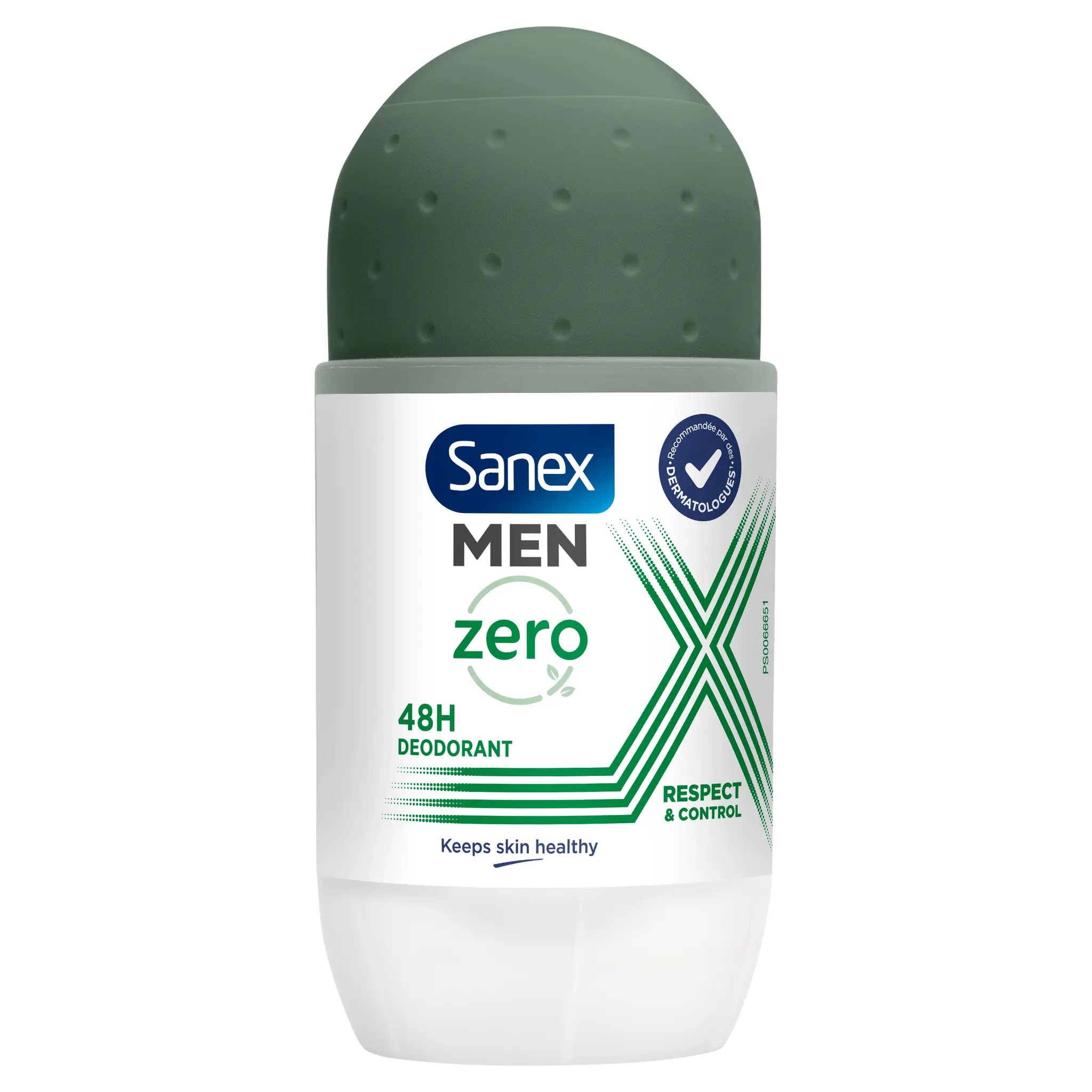 SANEX MEN 0% Deodorant bille 24h sans sels d'aluminium