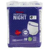 AUCHAN Culottes nuit taille L