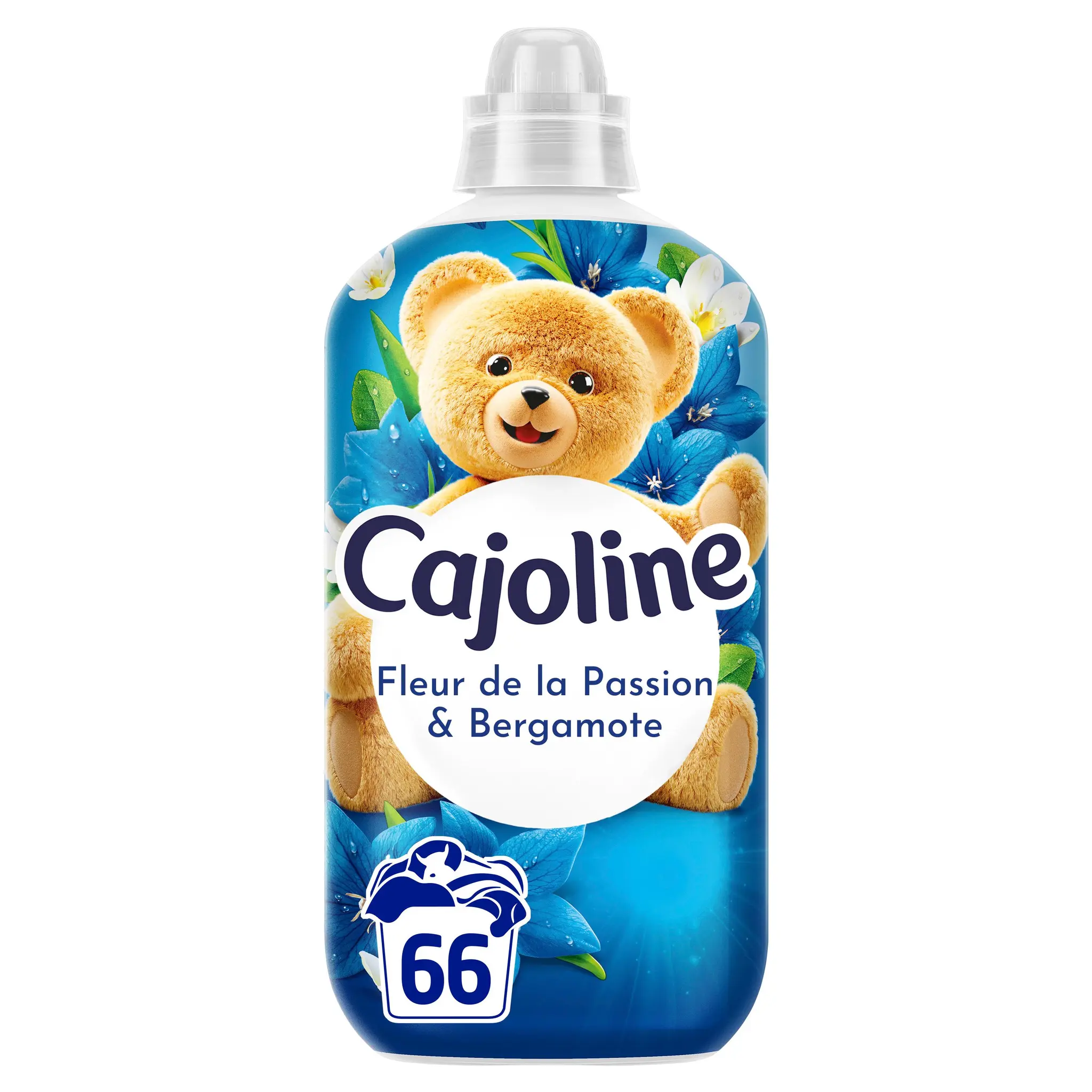 CAJOLINE Assouplissant liquide fleur de la passion et bergamote