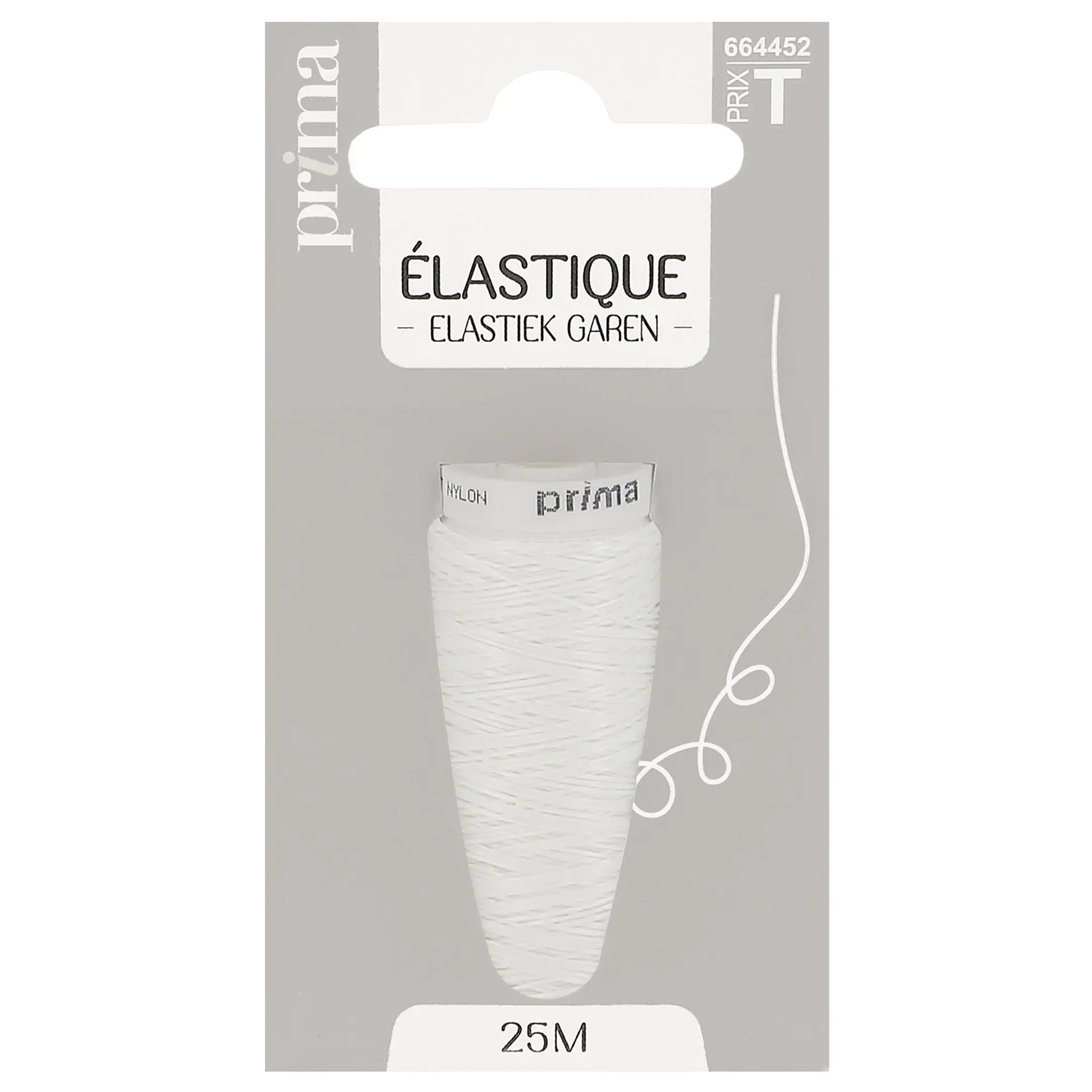 PRIMA Fil élastique nylon 25m