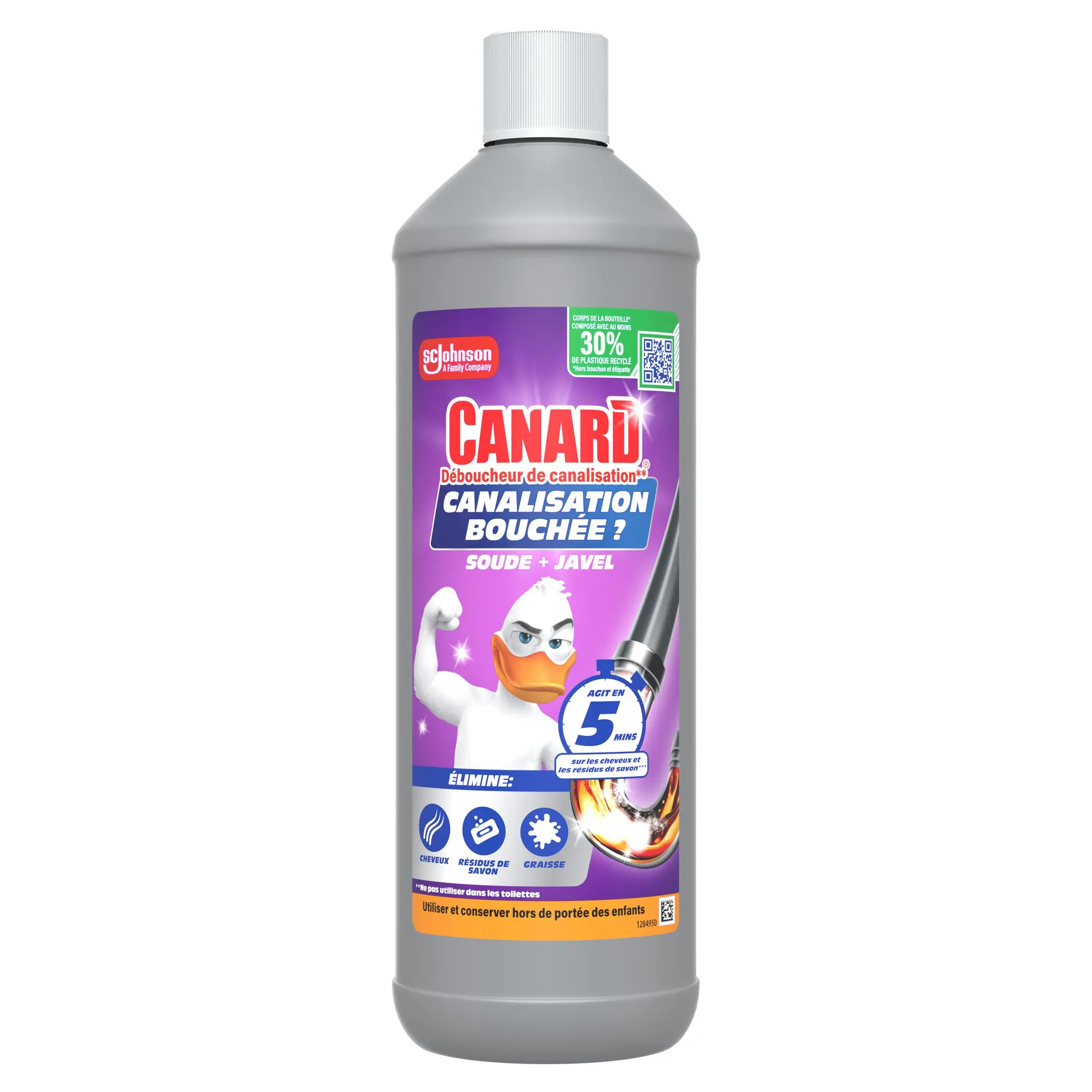 CANARD Gel déboucheur canalisation bouchée
