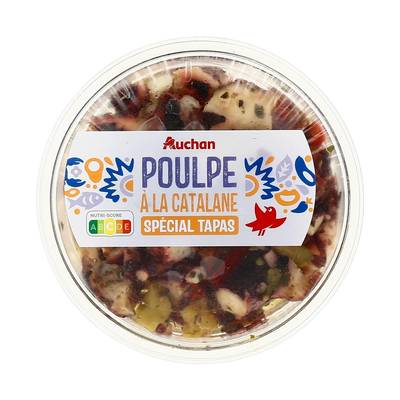 Auchan Poulpe à la catalane, 100g
