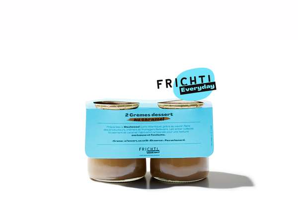 Crèmes dessert au caramel, Frichti (x2, 125 g)