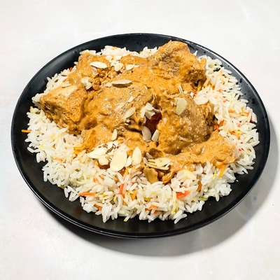Poulet fermier Korma, riz basmati (350 g)
