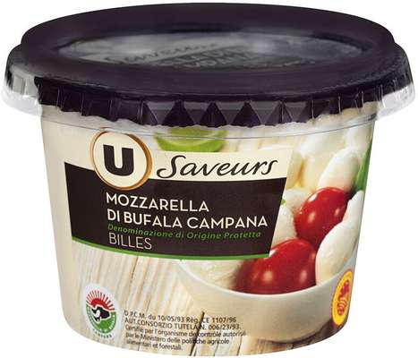 Billes de mozzarella di bufala campana DOP, U Saveurs (120 g)