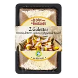 Galettes pommes de terre, lardons et oignons de roscoff, La Crêpe de Brocéliande (x 2, 300 g)