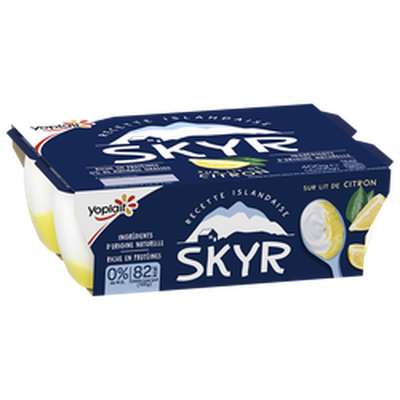 Skyr Citron, Yoplait (4 x 100 g)
