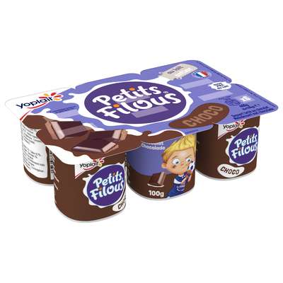 Petits Filous chocolat, Yoplait (6 x 100 g)