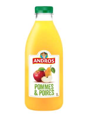 Jus pomme poire, Andros  (1 L)