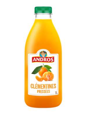 Jus de clémentines frais, Andros (1 L)