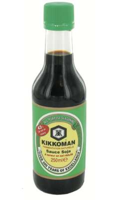 Sauce soja teneur réduite en sel, Kikkoman (25 cl)