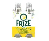 Eau gazeuse aromatisée citron, Frize (4 x 25 cl)