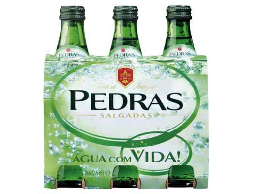 Eau minérale naturelle, Das Pedras (6 x 25 cl)
