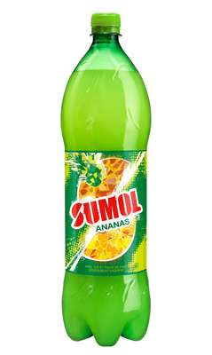 Boisson gazéifiée ananas, Sumol (1.5 L)