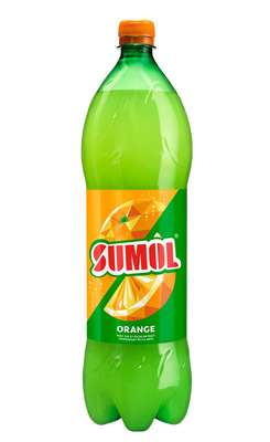 Boisson gazéifiée orange, Sumol (1.5 L)