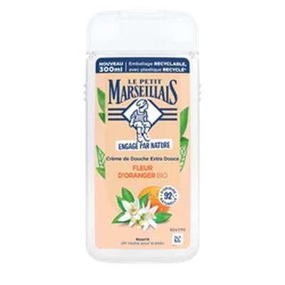 Crème de douche Fleur d'oranger, Le Petit Marseillais (300 ml)