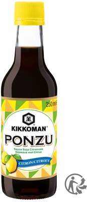 Sauce soja citronnée Ponzu, Kikkoman (25 cl)